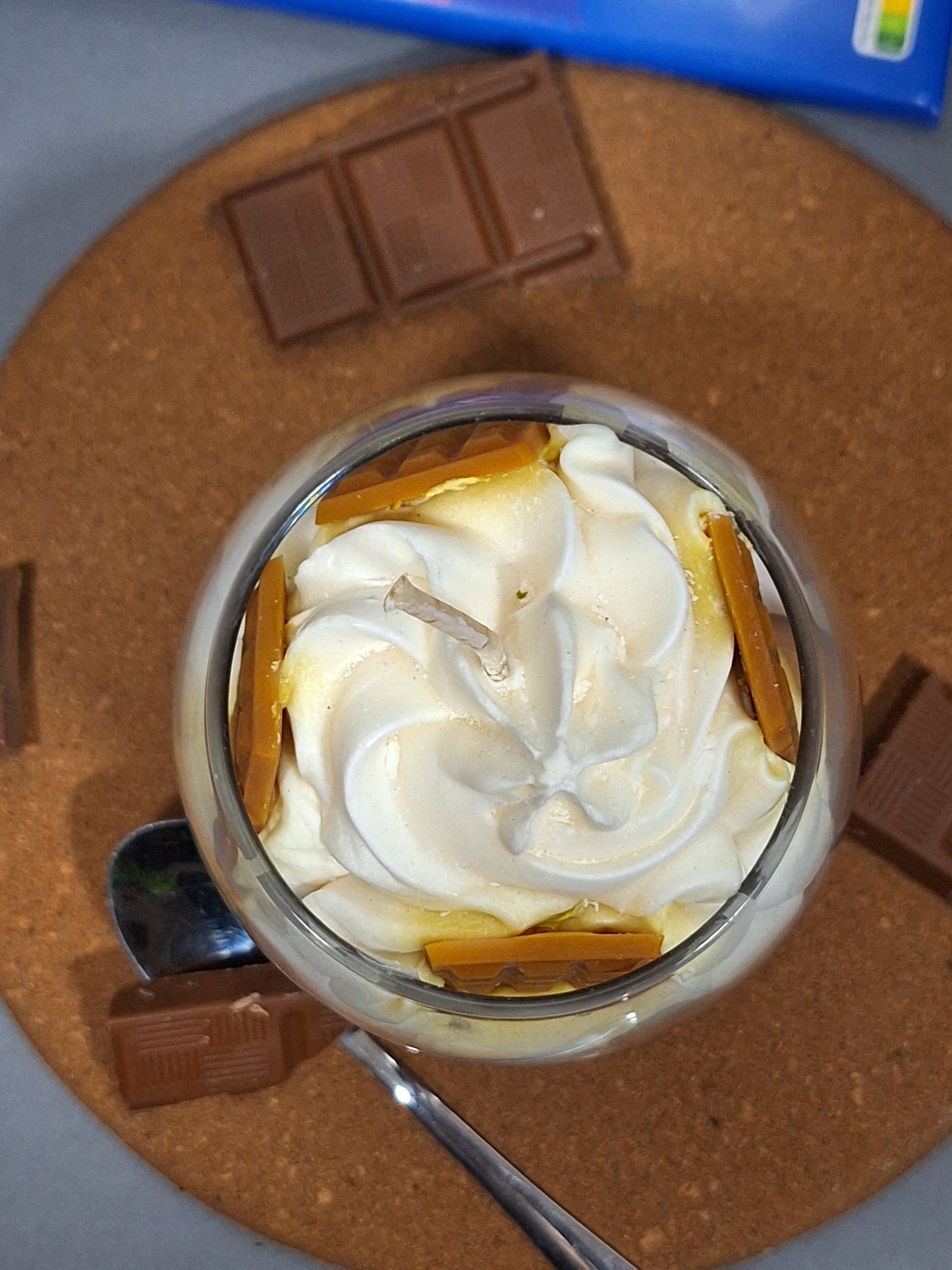 bougie gourmandise chocolatées