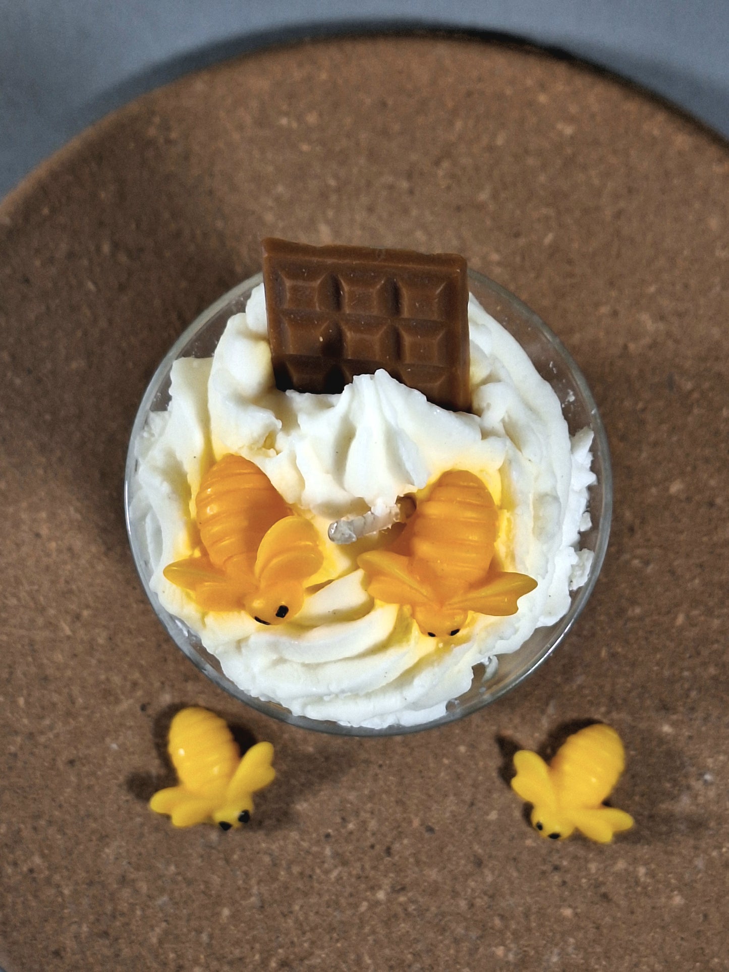 bougie soleil d'abeille