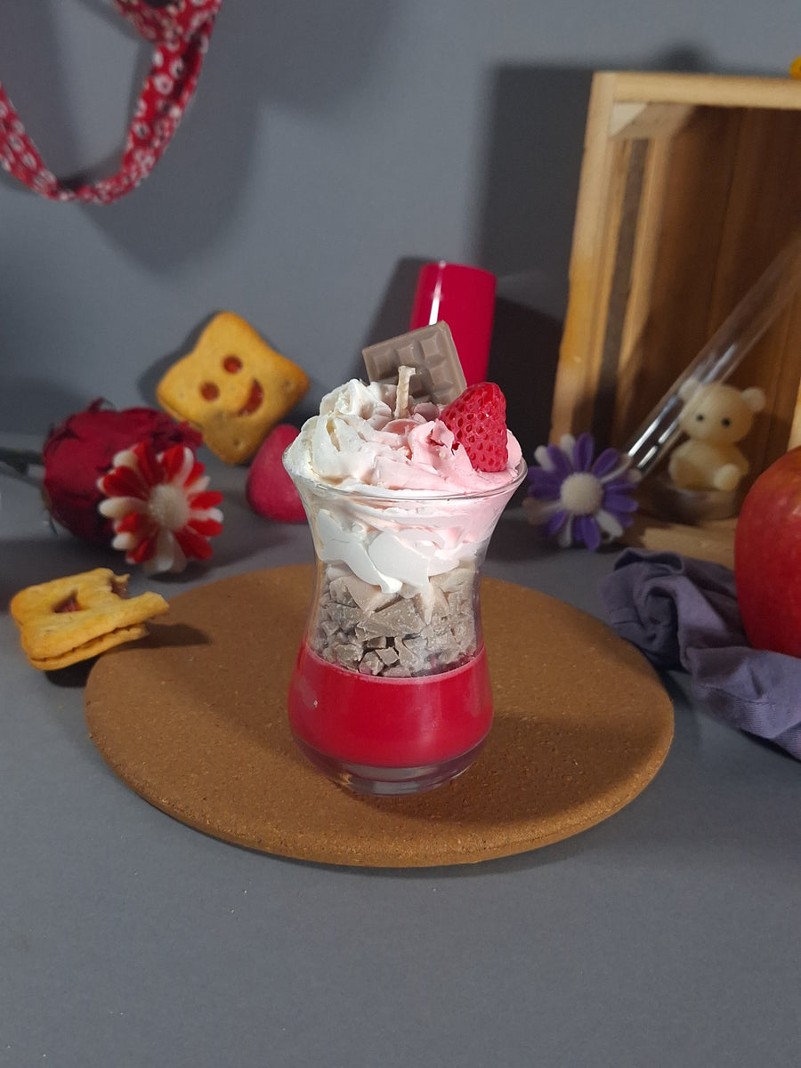 Bougie Sorbet Fruits Rouges